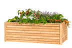 Verhoogde plantenbak Donau, lariks B190xD90xH65 cm