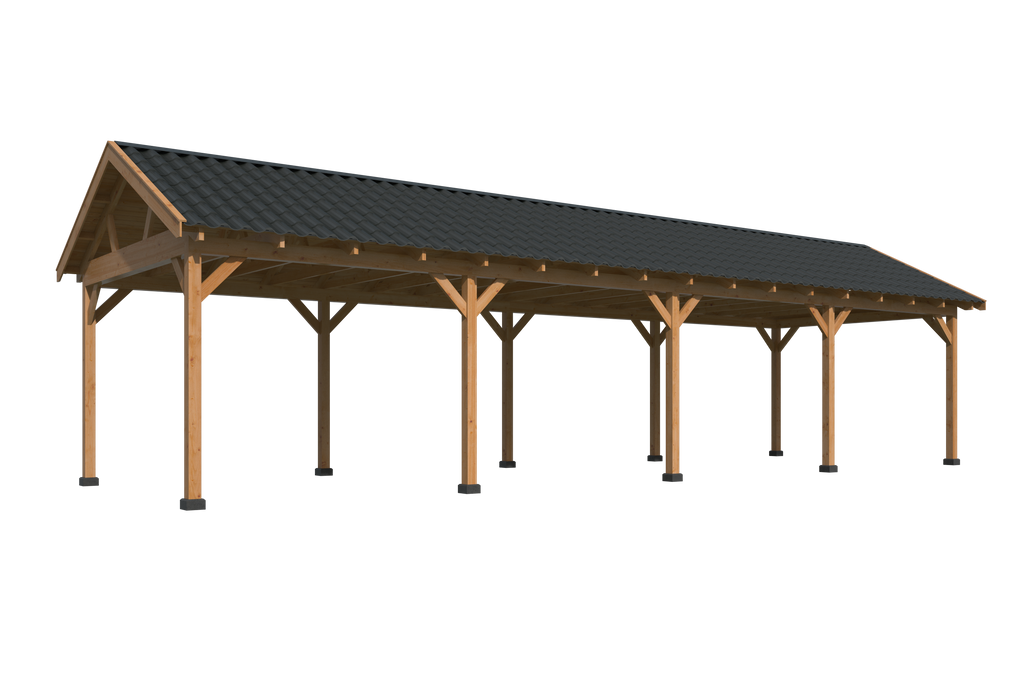 Hamar XL, Type 9 Douglas Gedroogd Potdekselplank blank
