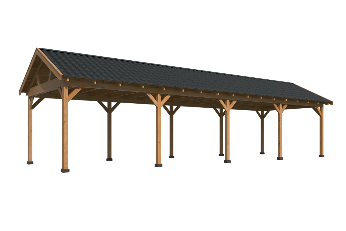 Hamar XL, Type 9 Douglas Gedroogd Potdekselplank blank