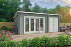 Blokhut - Tuinhuis Meg | 44 mm | bruin geïmpregneerd
