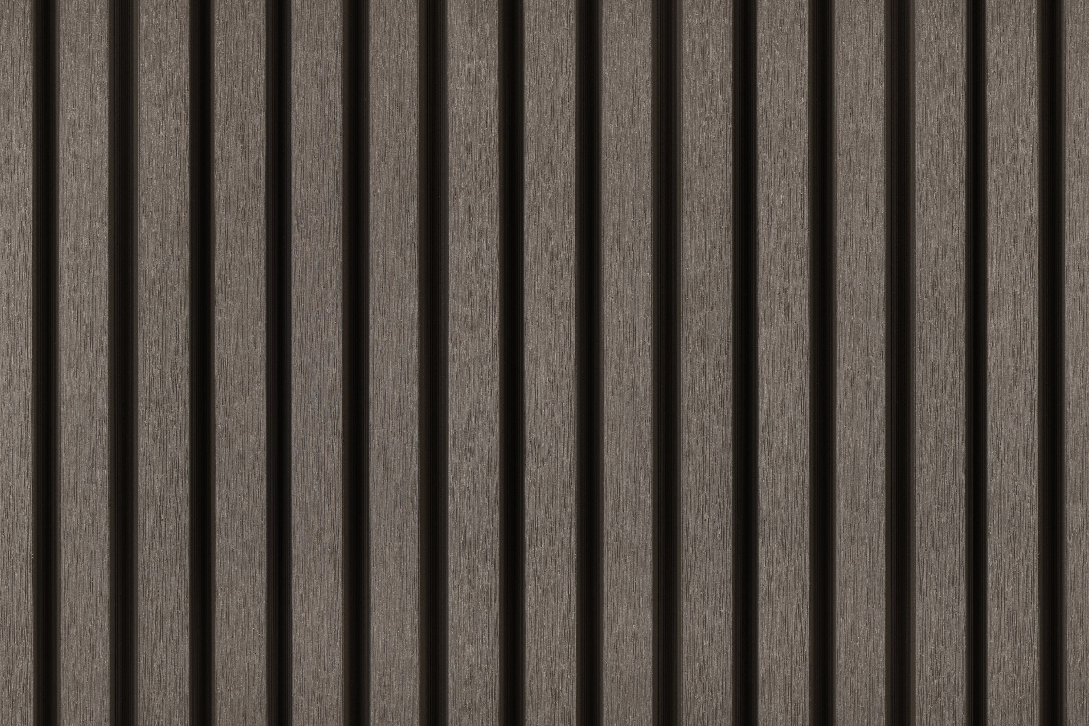 PuraTech 30 composiet triple profiel 3,3 x 17,0 x 290 cm, dark grey, fijne houtnerf