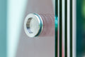 Deurgreep plakhandvat RVS rond 65 mm, set van 2