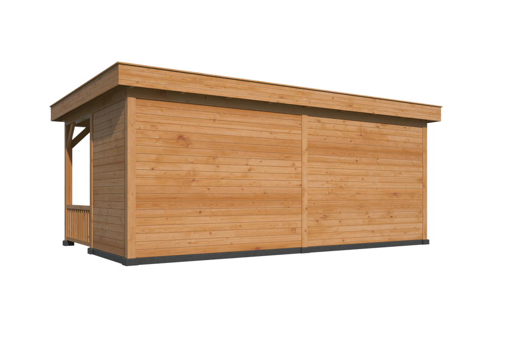 Oslo XL, type 3 douglas gedroogd potdekselplank blank
