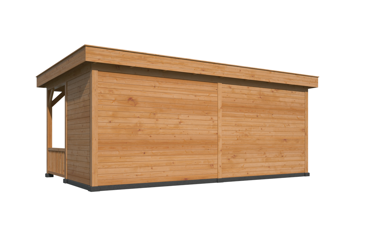 Oslo XL, type 3 douglas gedroogd potdekselplank blank