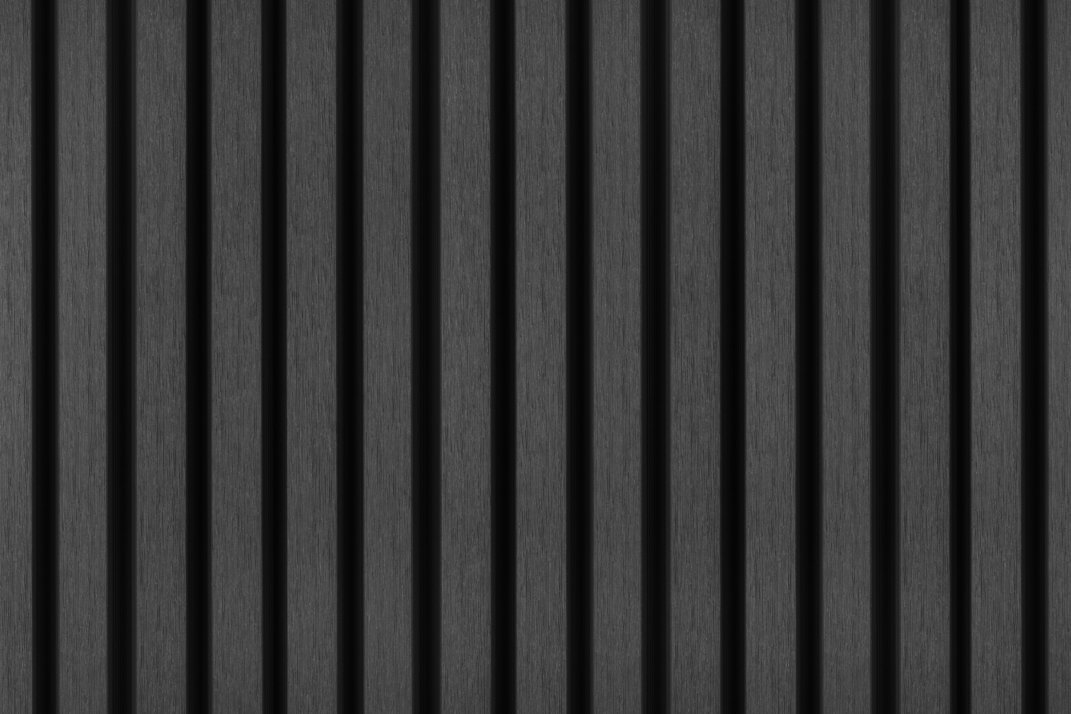 PuraTech 30 composiet triple profiel 3,3 x 17,0 x 290 cm, ebony black, fijne houtnerf