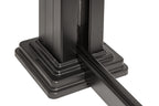 PuraFence aluminium afdekkap 7,5 x 7,5 cm t.b.v. voet schuttingpaal 192 cm