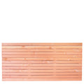 Rhombusscherm Klagenfurt, douglas, RVS-geschroefd, enkelzijdig bekleed, 17-planks (13+4) 180 x 90 cm