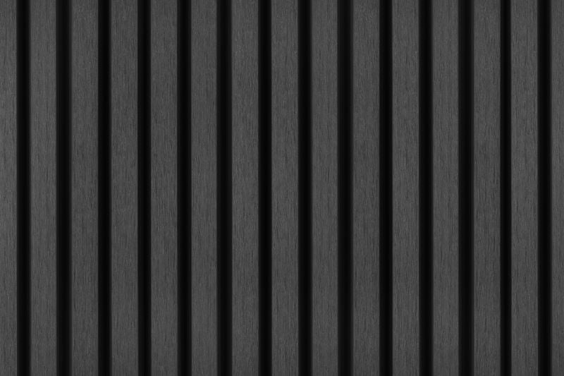PuraTech 30 composiet triple profiel 3,3 x 17,0 x 290 cm, ebony black, fijne houtnerf