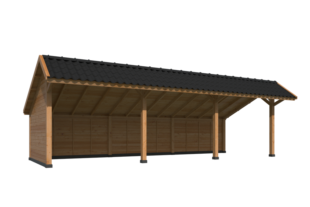 Bergen XL, Type 6 Douglas Gedroogd Potdekselplank blank