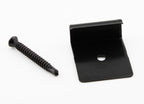 PuraFix vlonderplank beginclip RVS zwart voor blinde bevestiging - set 50 stuks