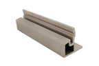 PuraTech composiet eindprofiel 5,8 x 5,8 x 290 cm, light grey