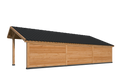 Bergen XL, Type 6 Douglas Gedroogd Potdekselplank blank