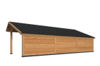 Bergen XL, Type 6 Douglas Gedroogd Potdekselplank blank