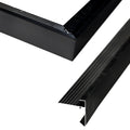 Aluminium daktrim zwart t.b.v. Zoutelande 900