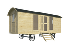 Circuswagen Barby | 19mm | vuren onbehandeld | 600 x 240 cm | excl. onderstel