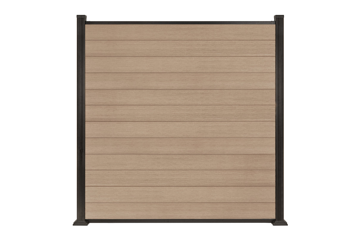 PuraFence Classic composiet plank 2,0 x 16,1 x 182 cm, light grey