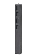 Berton© Betonpaal Linge, antraciet, diamantkop 13x13x120cm, tussenmodel