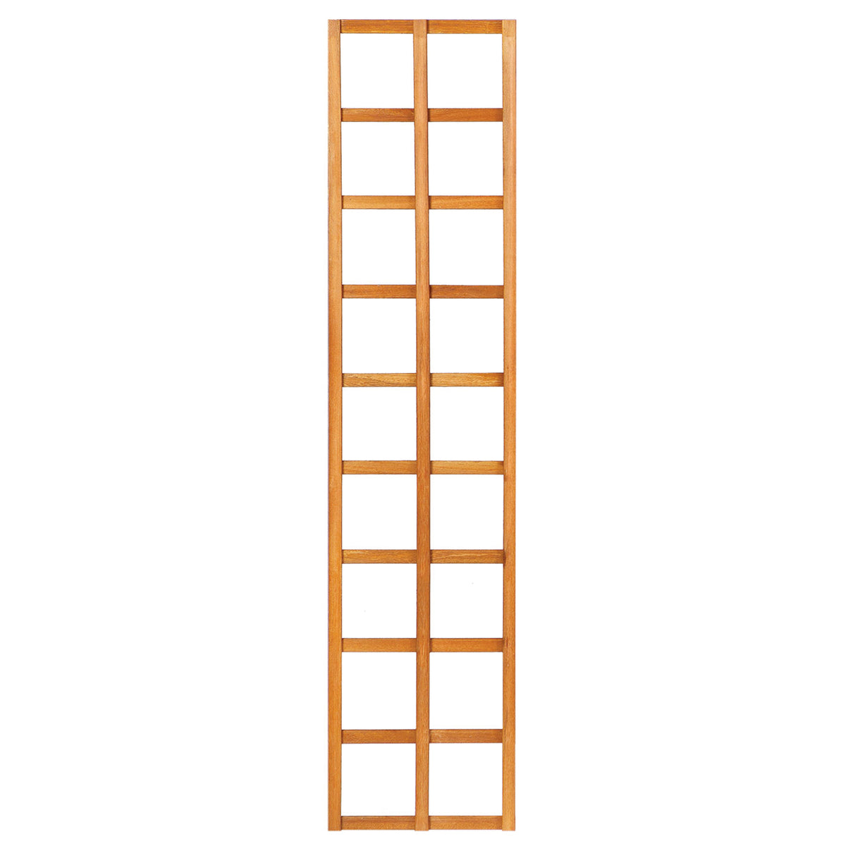 Trellis recht hardhout kunstmatig gedroogd H180 x B40 cm
