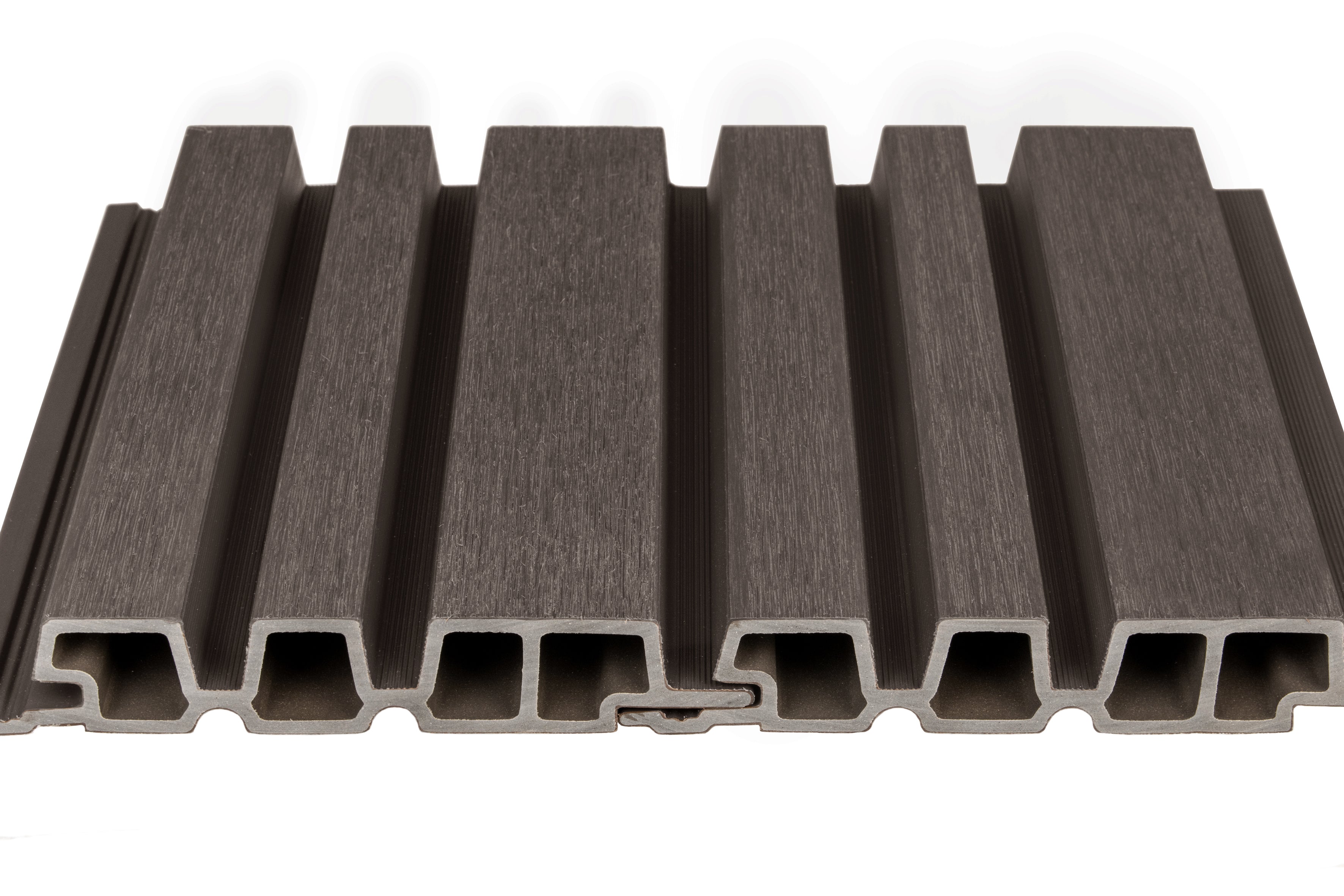 PuraTech 195 Composiet gevelbekleding Dark Grey 3,3 x 19,5 x 390 cm