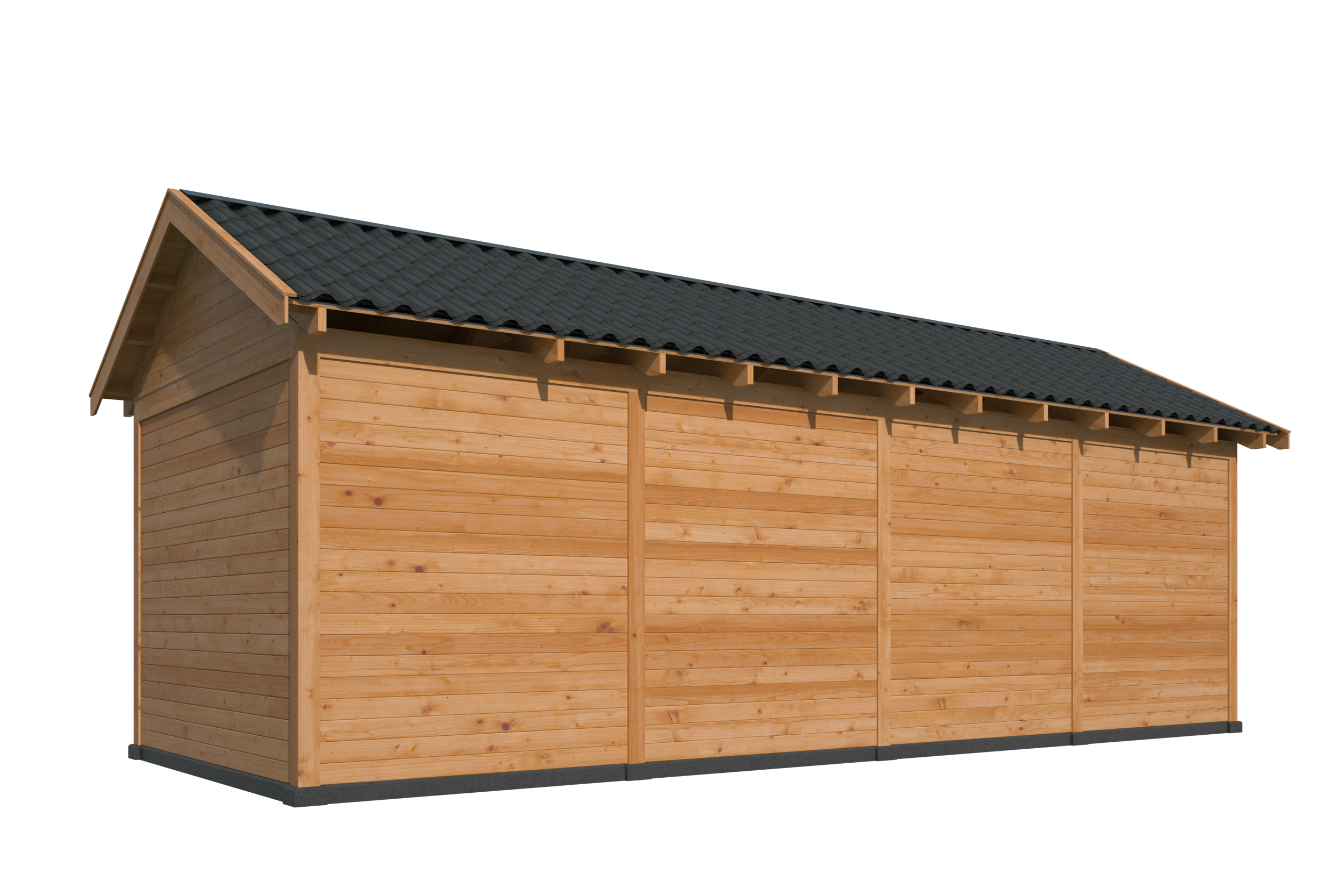 Hamar L Type 12 Douglas Gedroogd Potdekselplank blank