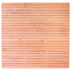 Rhombusscherm Klagenfurt, douglas, RVS-geschroefd, enkelzijdig bekleed, 30-planks (26+4) 180 x 180 cm