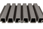 PuraTech 30 composiet triple profiel 3,3 x 17,0 x 290 cm, dark grey, fijne houtnerf