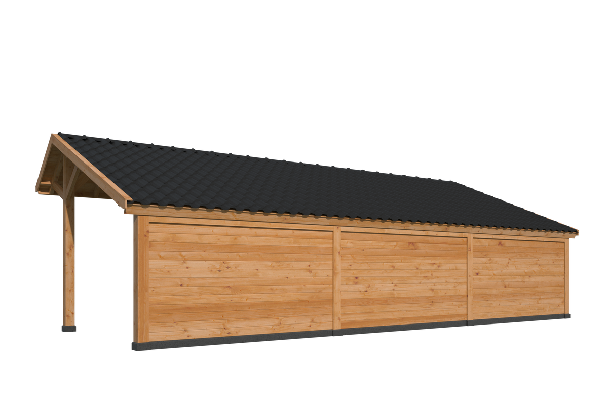 Bergen XL, Type 7 Douglas Gedroogd Potdekselplank blank
