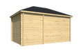 Blokhut - Tuinhuis Agnes | 44 mm | vuren onbehandeld