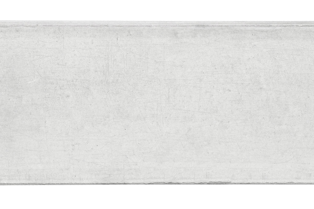 Berton©-onderplaat wit/grijs H24 x D3,5 x L200 cm