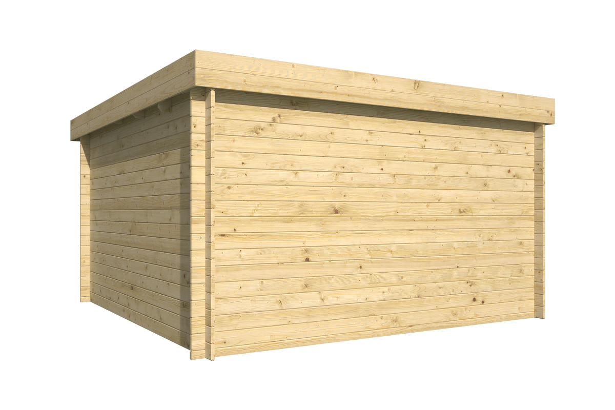 Blokhut Greta | 28 mm | vuren Red Class Wood geïmpregneerd