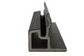PuraTech composiet eindprofiel 5,8 x 5,8 x 290 cm, ebony black