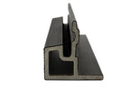PuraTech composiet eindprofiel 5,8 x 5,8 x 290 cm, ebony black