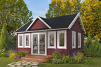 Blokhut - Tuinhuis Clockhouse Trevor | 70 mm | vuren onbehandeld