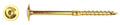 FixGard flenskopschroef - geelverzinkt 8,0 x 300 mm Tx40 (Doos 50 stuks)