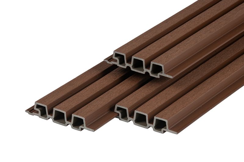 PuraTech 30 composiet triple profiel 3,3 x 17,0 x 290 cm, ipé, fijne houtnerf