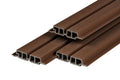 PuraTech 55 composiet dubbel profiel 3,3 x 17,0 x 390 cm, ipé, fijne houtnerf