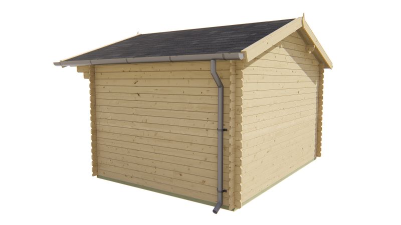 Blokhut - Tuinhuis Mimir | 28 mm | Red Class Wood geïmpregneerd