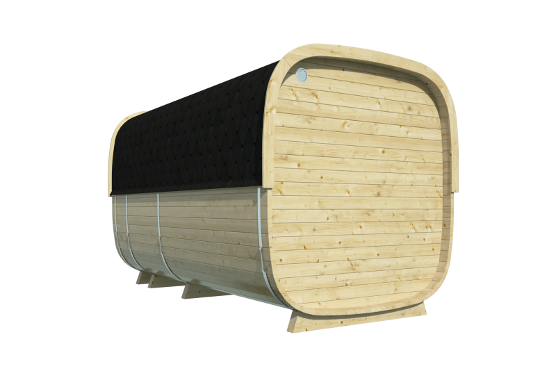 Sauna cube Rovaniemi 390 cm | 38 mm | onbehandeld