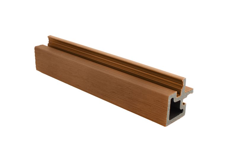 PuraTech composiet hoekprofiel 6,7 x 6,7 x 290 cm, Teak