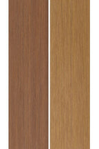 PuraTerra composiet vlonderplank 2,3 x 13,8 x 400 cm, teak, tweekleurig