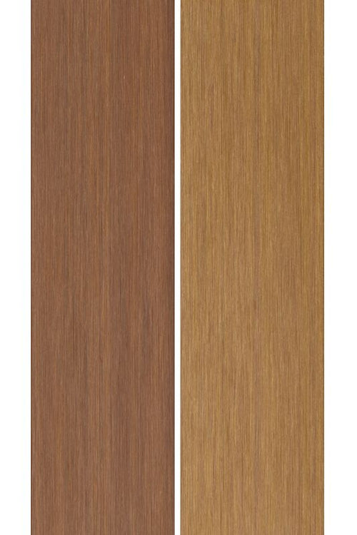 PuraTerra composiet vlonderplank 2,3 x 13,8 x 400 cm, teak, tweekleurig