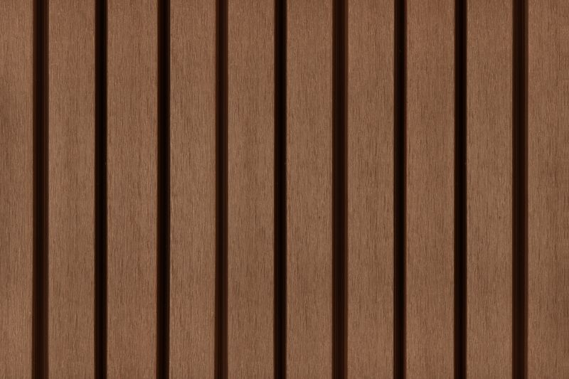 PuraTech 55 composiet gevelbekleding 3,3 x 17,0 x 290 cm Teak