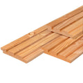 Douglas wand type C triple profiel verticaal 250tm300x224cm incl. regelwerk