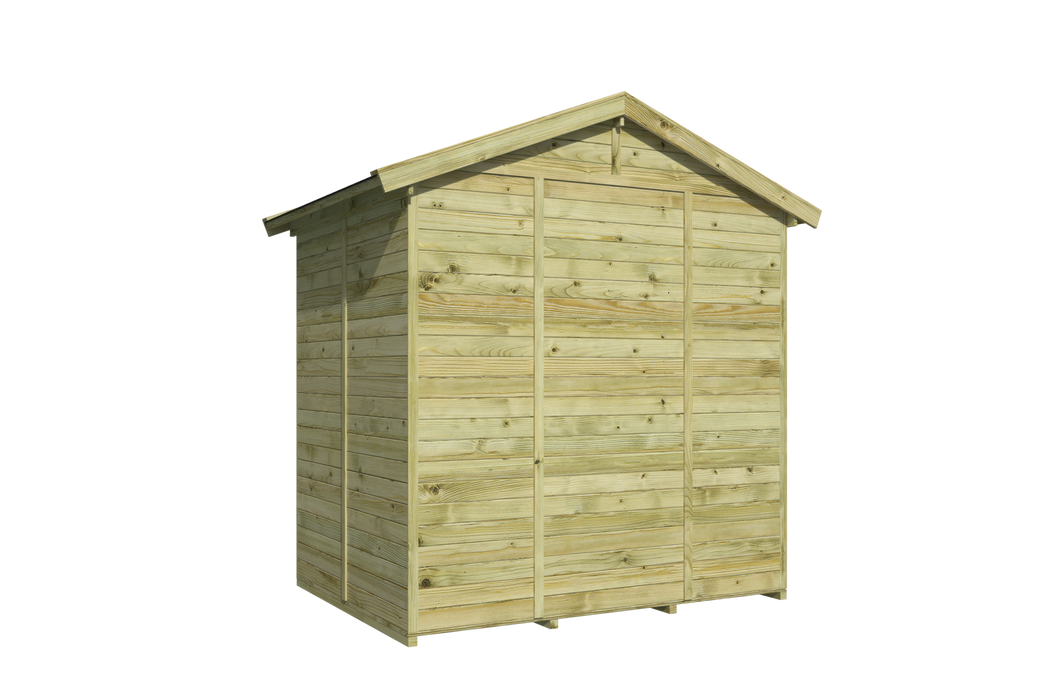 Tuinhuis Vincent grenen groen geïmpregneerd