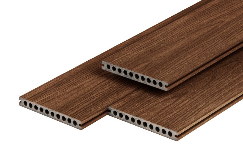 PuraShield composiet vlonderplank 2,3 x 21,0 x 300 cm, ipé, semi-massief, fijne houtnerf, clip systeem