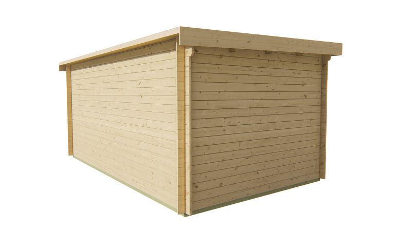 Blokhut - Tuinhuis Zerja | 28 mm | Red Class Wood geïmpregneerd